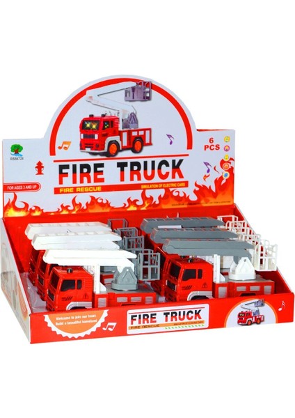 RS5672E Can, Fire Truck Pilli Işıklı Itfaiye