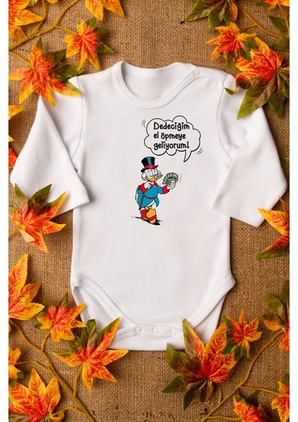 Daffy Duck Dede Organik Baskılı Pamuklu