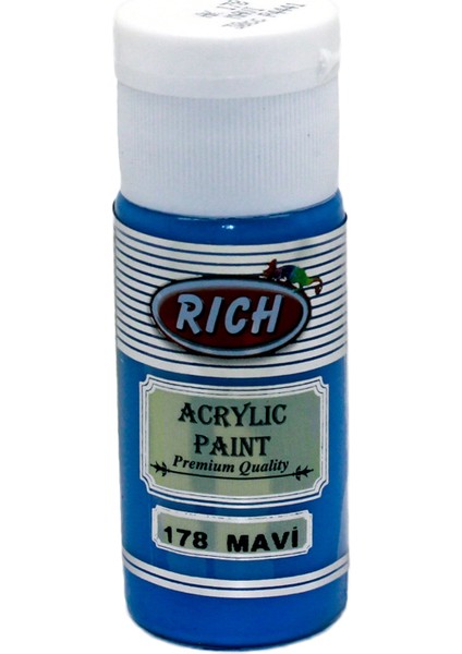 Akrilik Boya 30 cc Mavi 178