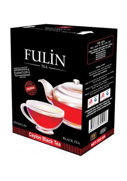 Ceylon Black Tea Dökme Çay 800 gr