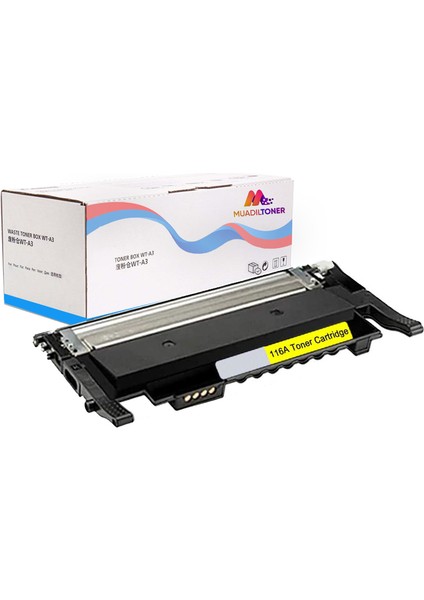 Color Laser Mfp 178NW-HP 117A Uyumlu Sarı Muadil Toner Chipsiz