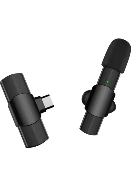 Tip-C / Usb-C Mikrofon Siyah (Yurt Dışından)