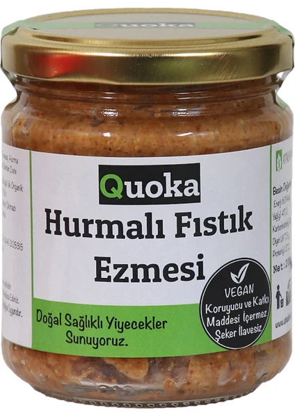 Hurmalı Fıstık Ezmesi 200 gr