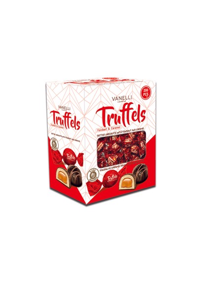 Truffels Fondan Karamelli Bitter Çikolata 2 kg