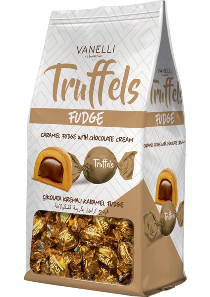 Truffels Çikolata Kremalı Karamel Fudge 1 kg