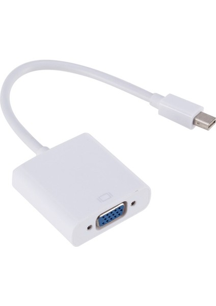 Macbook Air Pro Için Imac Mac Mini Thunderbolt Mini Displayport Ekran Bağlantı Noktası Mini Dp VGA Kablosu Adaptörü 1080P Hdtv Monitör Için (Yurt Dışından)