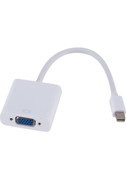 Macbook Air Pro Için Imac Mac Mini Thunderbolt Mini Displayport Ekran Bağlantı Noktası Mini Dp VGA Kablosu Adaptörü 1080P Hdtv Monitör Için (Yurt Dışından)