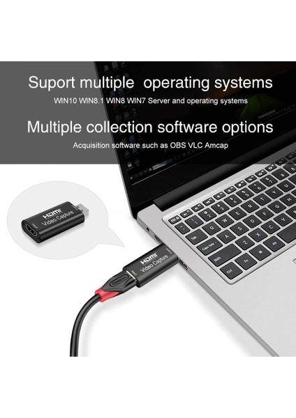 Ses Video Yakalama Kartları USB 2.0 3.0'a HDMI Uyumlu Ps4 Oyun DVD Kamera Canlı Akış Için Video Yakalama Kartı Kaydedici Kutusu (Yurt Dışından)