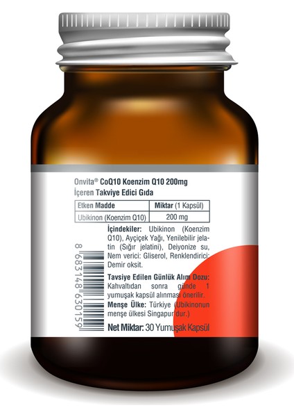 Koenzim Q10 200 Mg