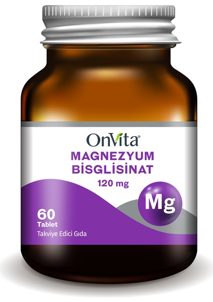 Magnezyum Bisglisinat 120 Mg
