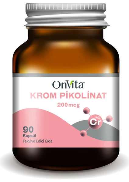 Krom Pikolinat 200 Mcg