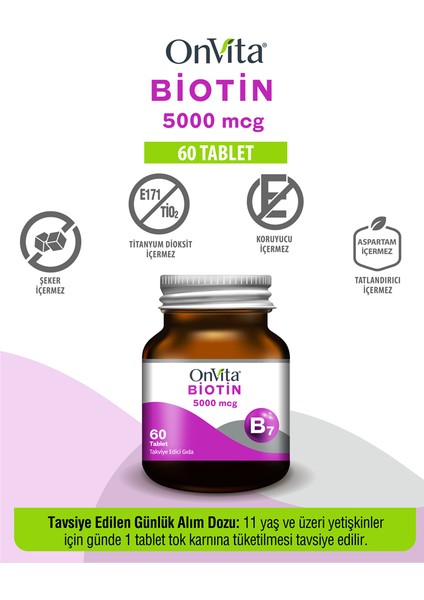 Biotin 5000 Mcg