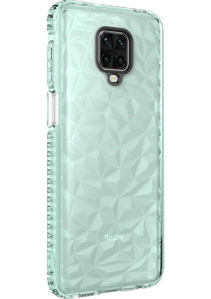 Xiaomi Redmi Note 9 Pro Max Kılıf Prism Hybrid Yeşil