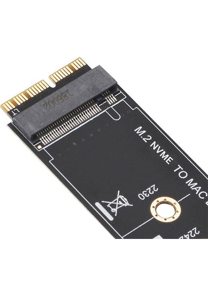 M.2 Pcıe Nvme SSD To macbook Air 2013-2017 Çevirici Kart