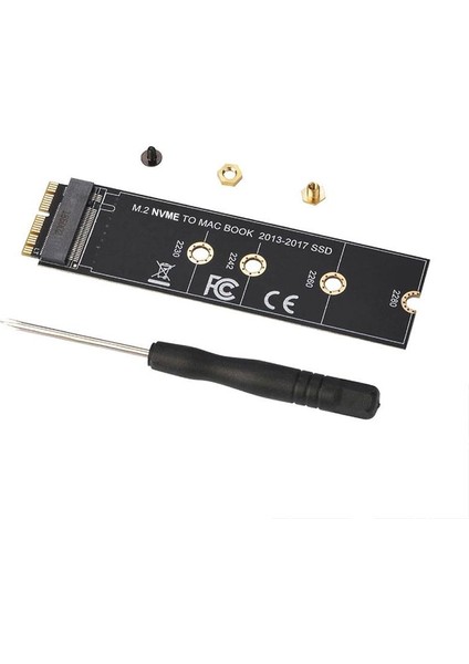 M.2 Pcıe Nvme SSD To macbook Air 2013-2017 Çevirici Kart
