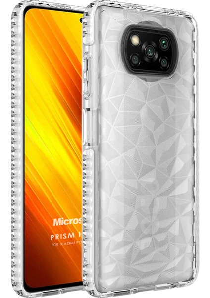 Xiaomi Poco X3 Nfc Kılıf Prism Hybrid Şeffaf