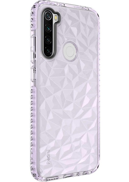 Xiaomi Redmi Note 8 Kılıf Prism Hybrid Mor