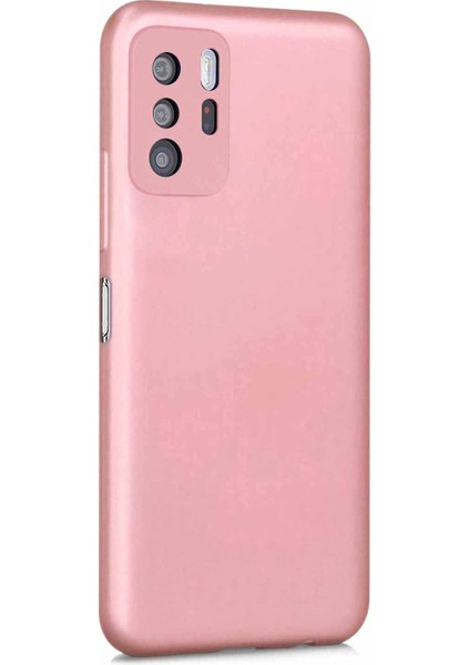 Matte Silicone Xiaomi Poco X3 Gt Kılıf Rose Gold