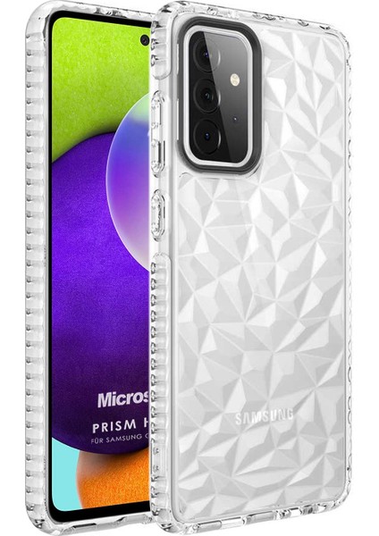 Samsung Galaxy A72 Kılıf Prism Hybrid Şeffaf