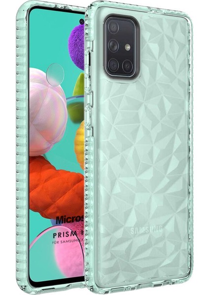 Samsung Galaxy A51 Kılıf Prism Hybrid Yeşil