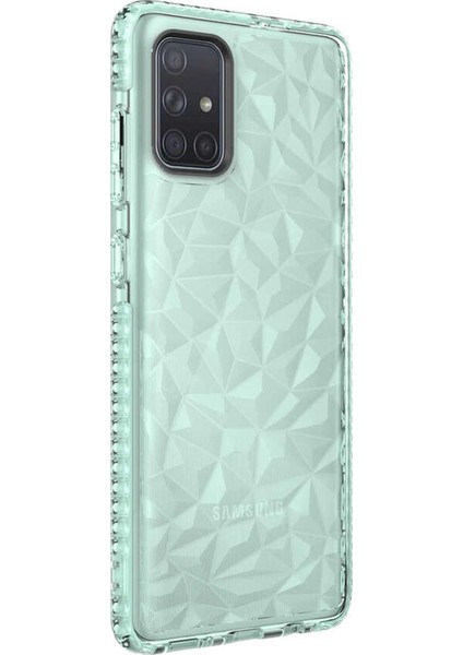 Samsung Galaxy A51 Kılıf Prism Hybrid Yeşil