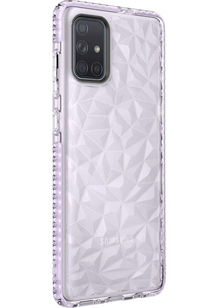 Samsung Galaxy A71 Kılıf Prism Hybrid Mor