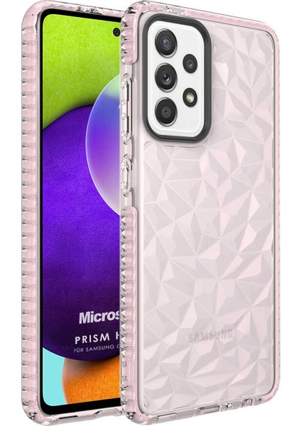 Samsung Galaxy A52 Kılıf Prism Hybrid Pembe