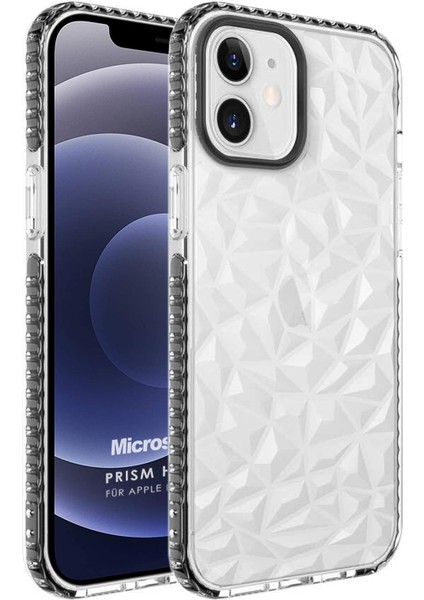 Apple iPhone 12 Kılıf Prism Hybrid Siyah