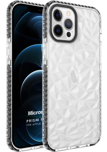 Apple iPhone 12 Pro Max Kılıf Prism Hybrid Siyah