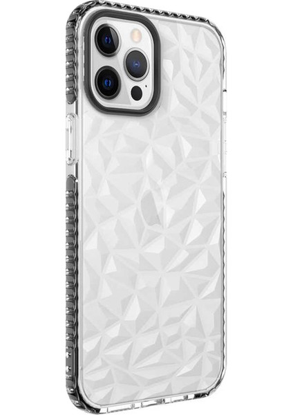 Apple iPhone 12 Pro Max Kılıf Prism Hybrid Siyah
