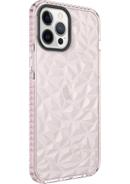 Apple iPhone 12 Pro Max Kılıf Prism Hybrid Pembe