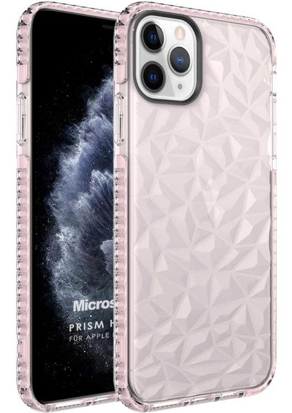 Apple iPhone 11 Pro Max Kılıf Prism Hybrid Pembe