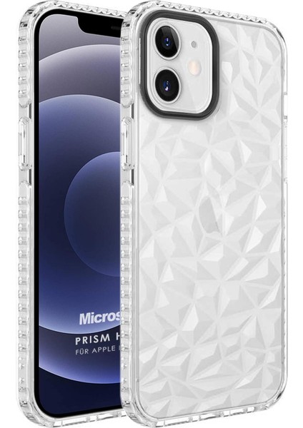 Apple iPhone 12 Kılıf Prism Hybrid Şeffaf