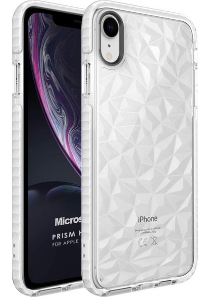 Apple iPhone Xr Kılıf Prism Hybrid Şeffaf