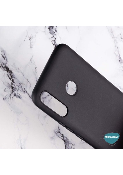Matte Silicone Infinix Hot 8 Kılıf Kırmızı