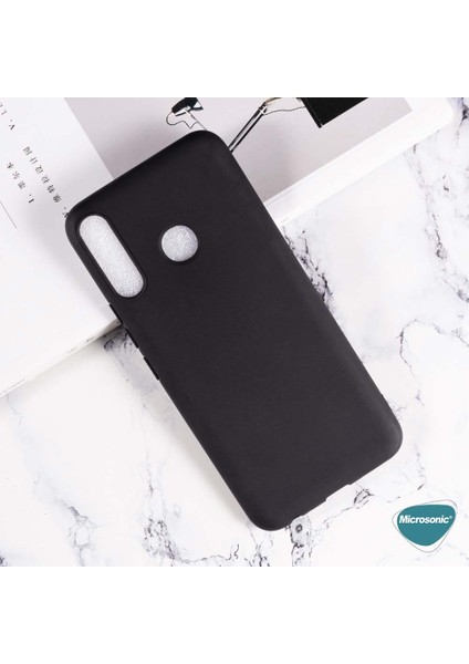 Matte Silicone Infinix Hot 8 Kılıf Kırmızı