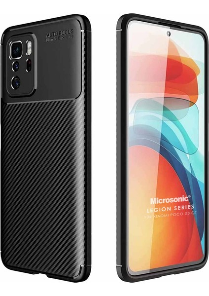 Xiaomi Poco X3 Gt Kılıf Legion Series Siyah