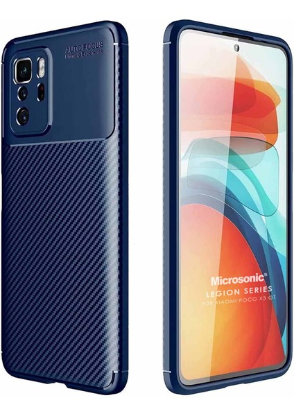 Xiaomi Poco X3 Gt Kılıf Legion Series Lacivert