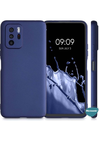 Matte Silicone Xiaomi Poco X3 Gt Kılıf Kırmızı