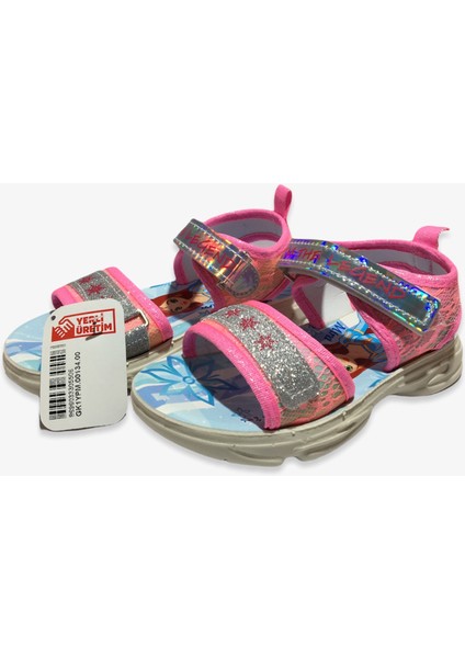 Çocuk Kız Pembe Retro Sandalet modelleri