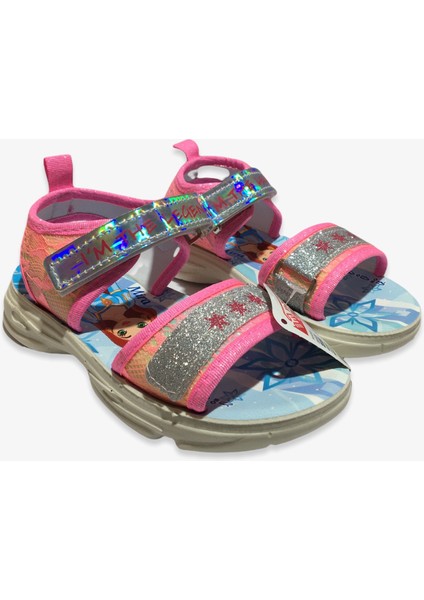 Çocuk Kız Pembe Retro Sandalet fırsatları