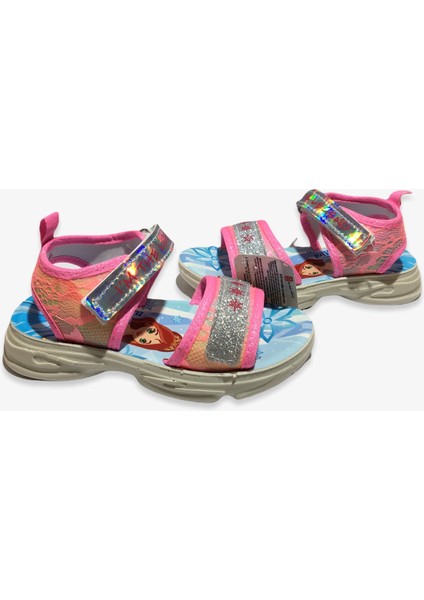 Çocuk Kız Pembe Retro Sandalet indirimleri