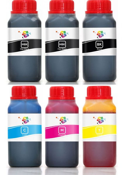 Canon Imageprograf IPF780 Yazıcı Uyumlu Kartuş Mürekkebi Pro Serisi 250ML Mürekkep Seti