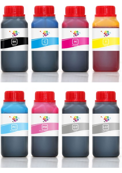 Canon Clı 42 Kartuş Mürekkebi 8 Renk Pro Serisi 250ML Mürekkep Seti