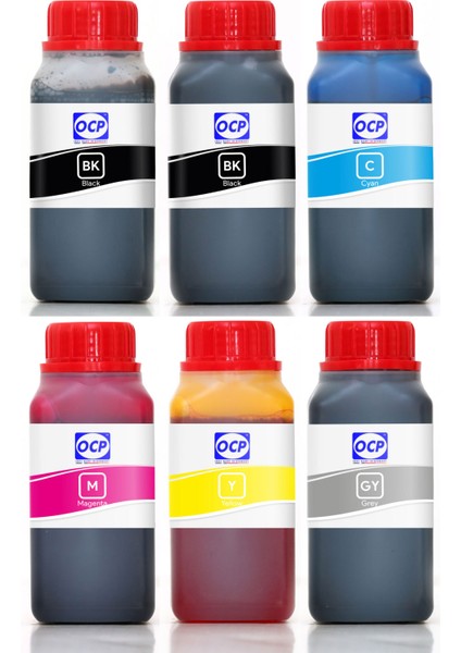 Canon Pixma MG7140 Yazıcı Uyumlu Kartuş Mürekkebi 250ML Mürekkep Seti