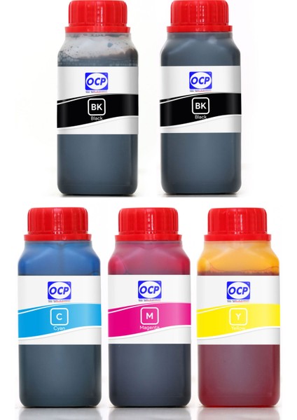 Canon Pgı 225 Clı 226 Kartuş Mürekkebi 5 Renk 250ML Mürekkep Seti