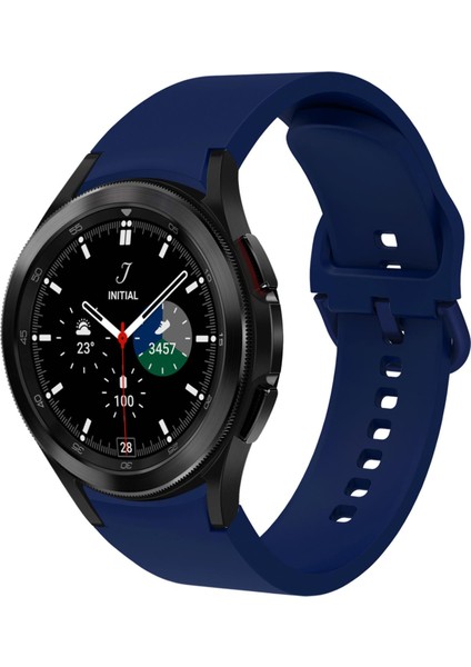 Samsung Galaxy Watch 4 40 / 44 mm Silikon Kordon Tam Uyumlu Pim Tasarımı Premium Spor Kayış