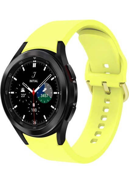 Samsung Galaxy Watch 4 40 / 44 mm Silikon Kordon Tam Uyumlu Pim Tasarımı Premium Spor Kayış