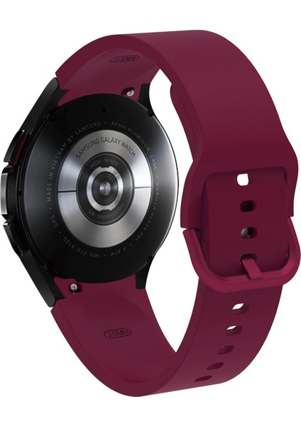 Samsung Galaxy Watch 4 Classic 42 / 46 mm Silikon Kordon Tam Uyumlu Pim Tasarımı Premium Spor Kayış modelleri