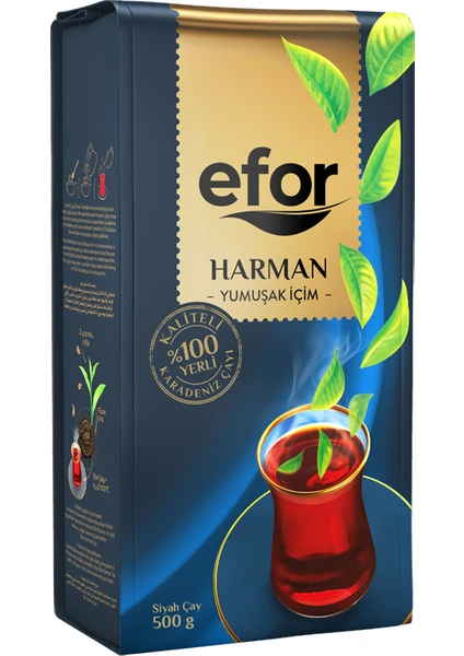 Efor Harman Dökme Siyah Çay - 500gr